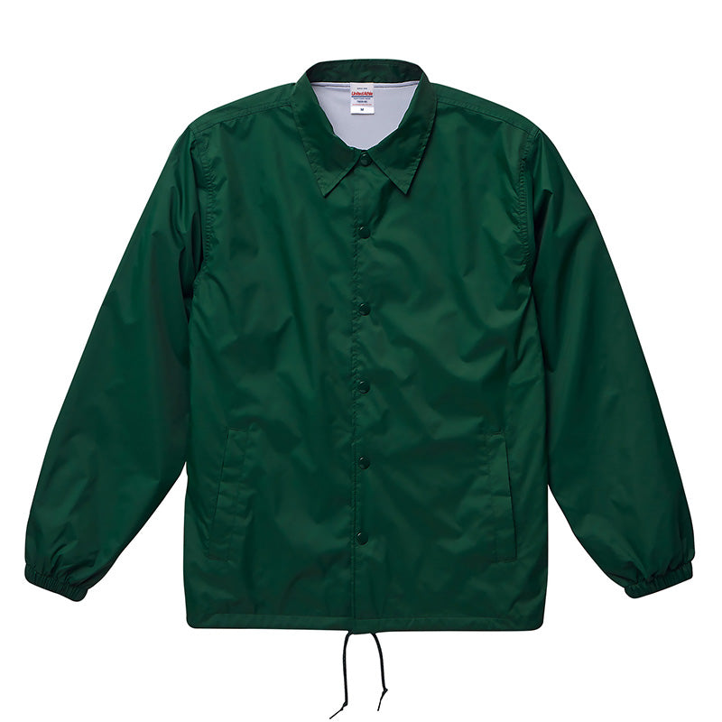 ジャケット アウター 上着 コーチジャケット メンズ 撥水 防風 防寒 ユナイテッドアスレ S~XXL 無地 シンプル アウター チームウェア ユニフォーム (送料無料) (取寄せ)