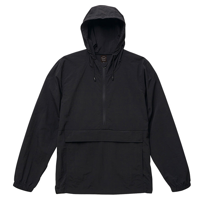 パーカー パーカ アノラック 上着 アウター フード付き ユナイテッドアスレ M L XL パカップル 携帯 持ち運び 撥水 無地 シンプル アウター メンズ スポーツ アウトドア コンパクト (取寄せ)