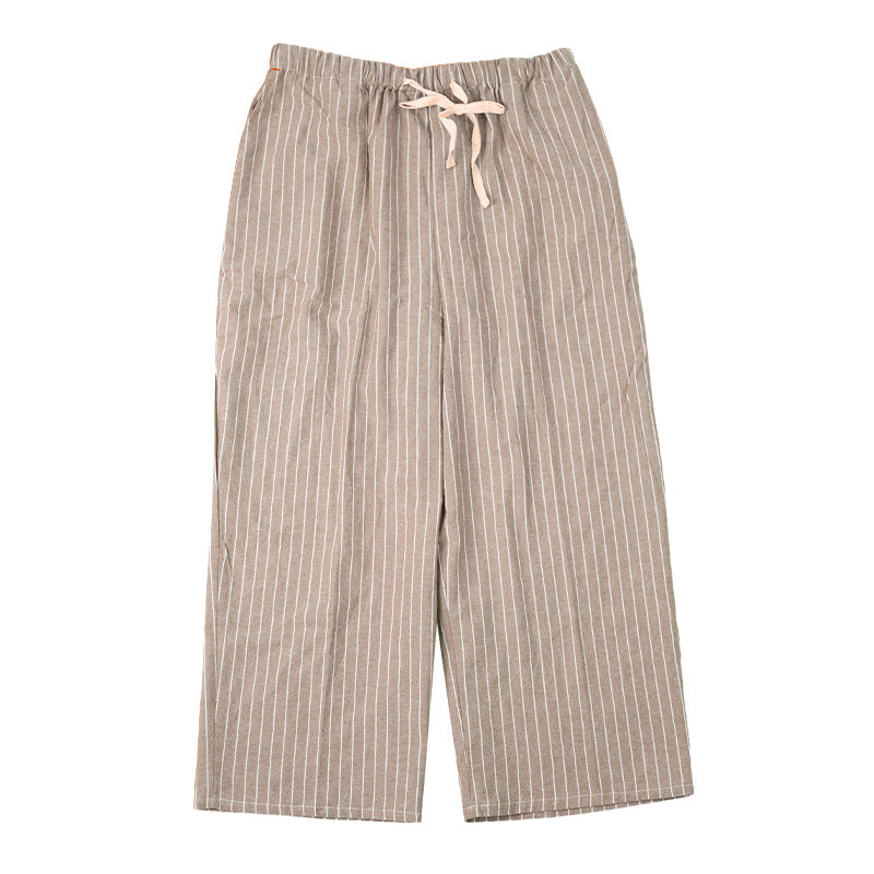 夏 パジャマパンツ 綿100% レディース 涼しい M~L 長ズボン 女性 薄い 軽量 肌に優しい ルームウェア ルームパンツ リラックス 春 夏 部屋着 ボトムス カプリパンツ サブリナパンツ