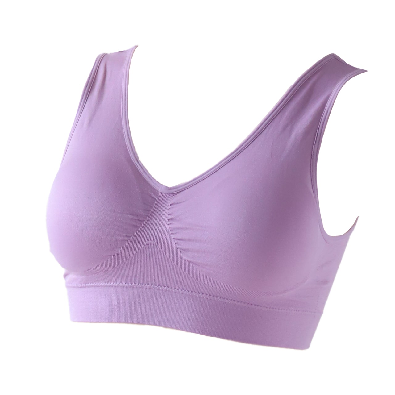 成形ブラジャー 成型ブラジャー ノンワイヤーブラ ホックなし M~3L (ノンワイヤーブラジャー 下着 レディースインナー ブラ インナー 肌着) (在庫限り)