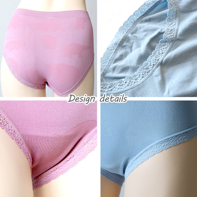 成型 ショーツ レディース ガードルショーツ ストレッチ 伸縮性 M~LL 下着 パンツ 女性 インナー 伸びる ジャガード 柄 かわいい (在庫限り)