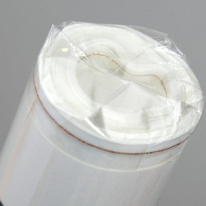 和装小物 綿100% 白菊美人 防カビ湯通加工済 特選三河帯芯 袋帯用 白雪(塩瀬帯 名古屋帯 なごや帯 帯芯 帯しん おび芯 おびしん 高品質 綿芯 礼装 舞踊 着付け)ON【和装呉服】 (取寄せ)