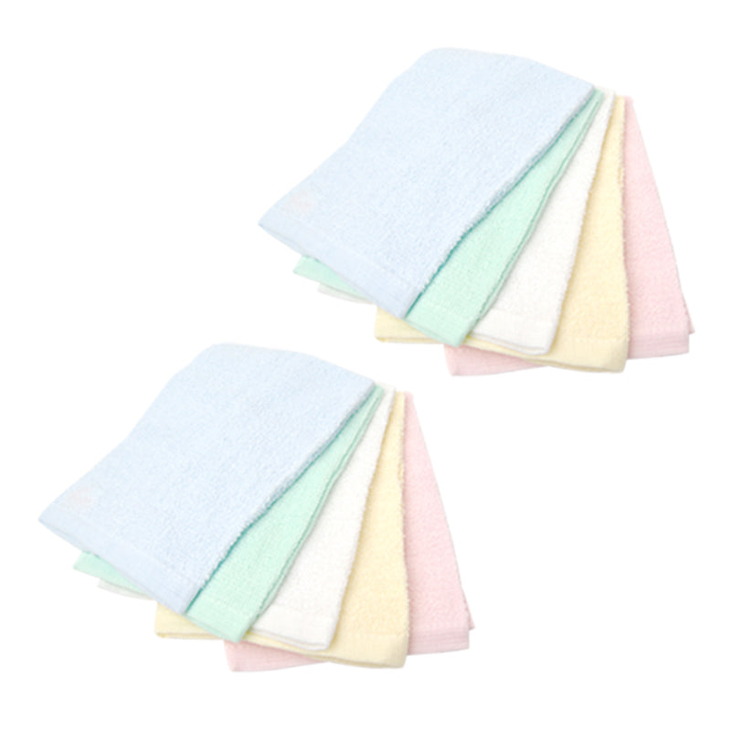 キッチンタオル タオル キッチン 台拭き ウォッシュタオル 10枚組 約28×38cm (台ふきん 布巾 ハンドタオル キッチン用品)