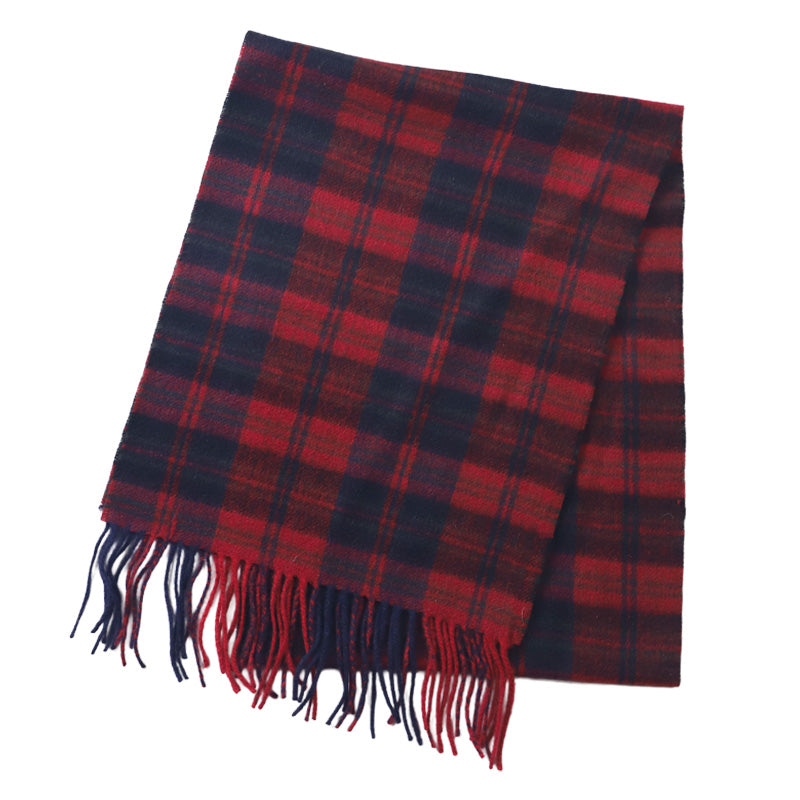 ウール混マフラー レディース マフラー チェック 30cm×164cm 大判 暖かい 柔らかい おしゃれ 防寒 秋冬 ギフト プレゼント 人気 無地 タータンチェック バッファローチェック ブロックチェック 通勤 通学 かわいい 軽量 首元 冬小物 ストール風 ユニセックス