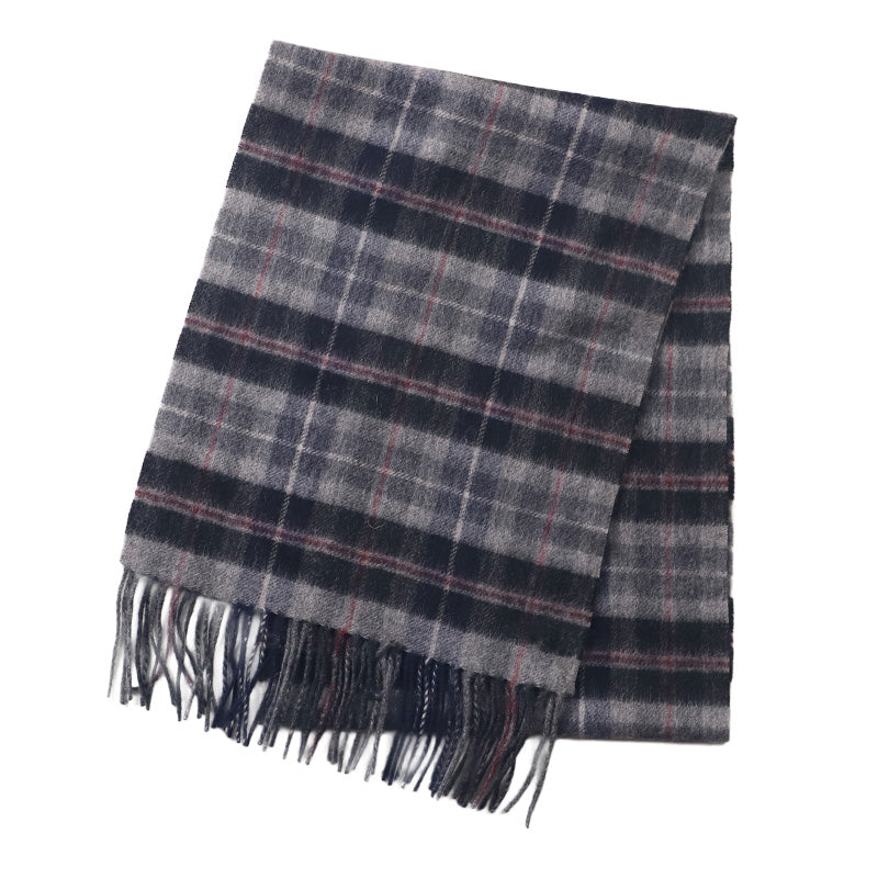 ウール混マフラー レディース マフラー チェック 30cm×164cm 大判 暖かい 柔らかい おしゃれ 防寒 秋冬 ギフト プレゼント 人気 無地 タータンチェック バッファローチェック ブロックチェック 通勤 通学 かわいい 軽量 首元 冬小物 ストール風 ユニセックス
