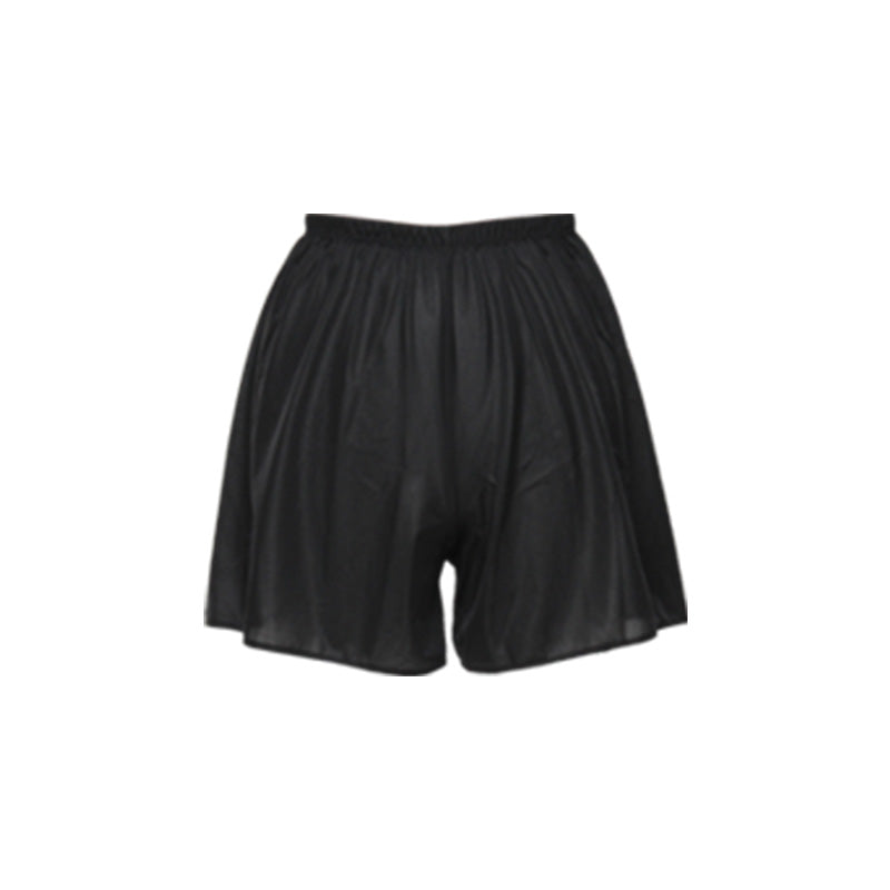 ペチパンツ 透けない ペチコート パンツ フレア レディース 透けにくい ひざ上 M~LL スカート インナー ショート ペチパン 透け防止 下着 肌着 股ずれ サラサラ ベタつき まとわり 35cm丈 M L LL