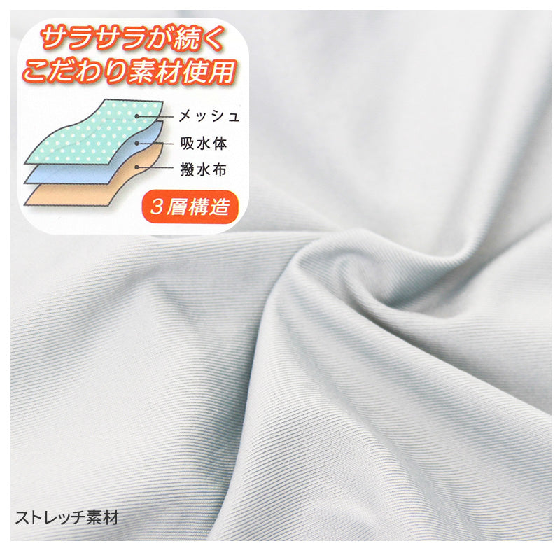 失禁ショーツ ちょいモレ 吸水 スタンダード 10ml 10cc M L LL 介護 ショーツ 下着 軽失禁 尿漏れ 尿モレ 抗菌防臭 産後ケア シンプル 無地 cocorun
