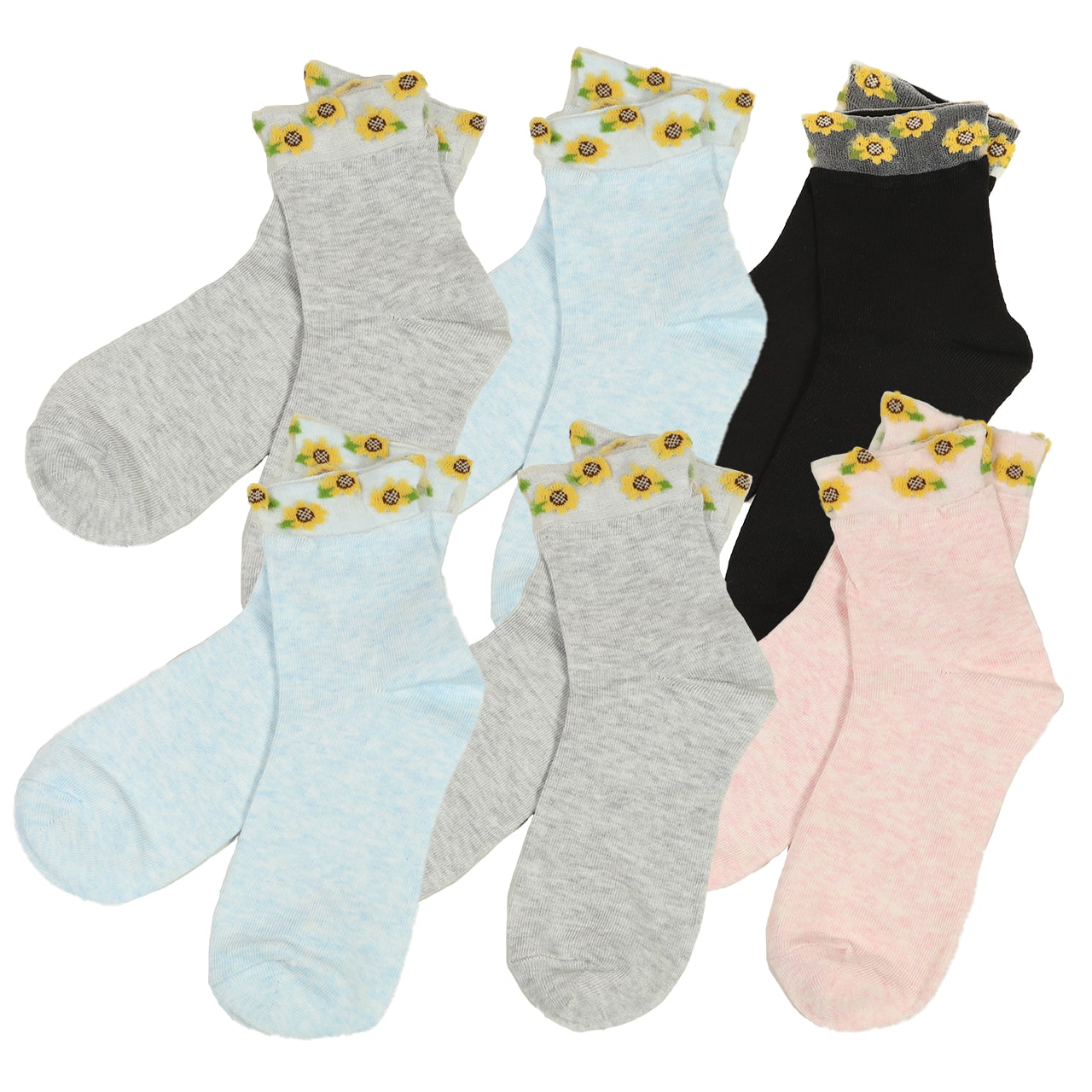 レディース ソックス 抗菌 短め 6足組 22cm 23cm 24cm (女性 セット 靴下 ショート丈 くつ下 くつした おしゃれ カジュアル カラー) (在庫限り)