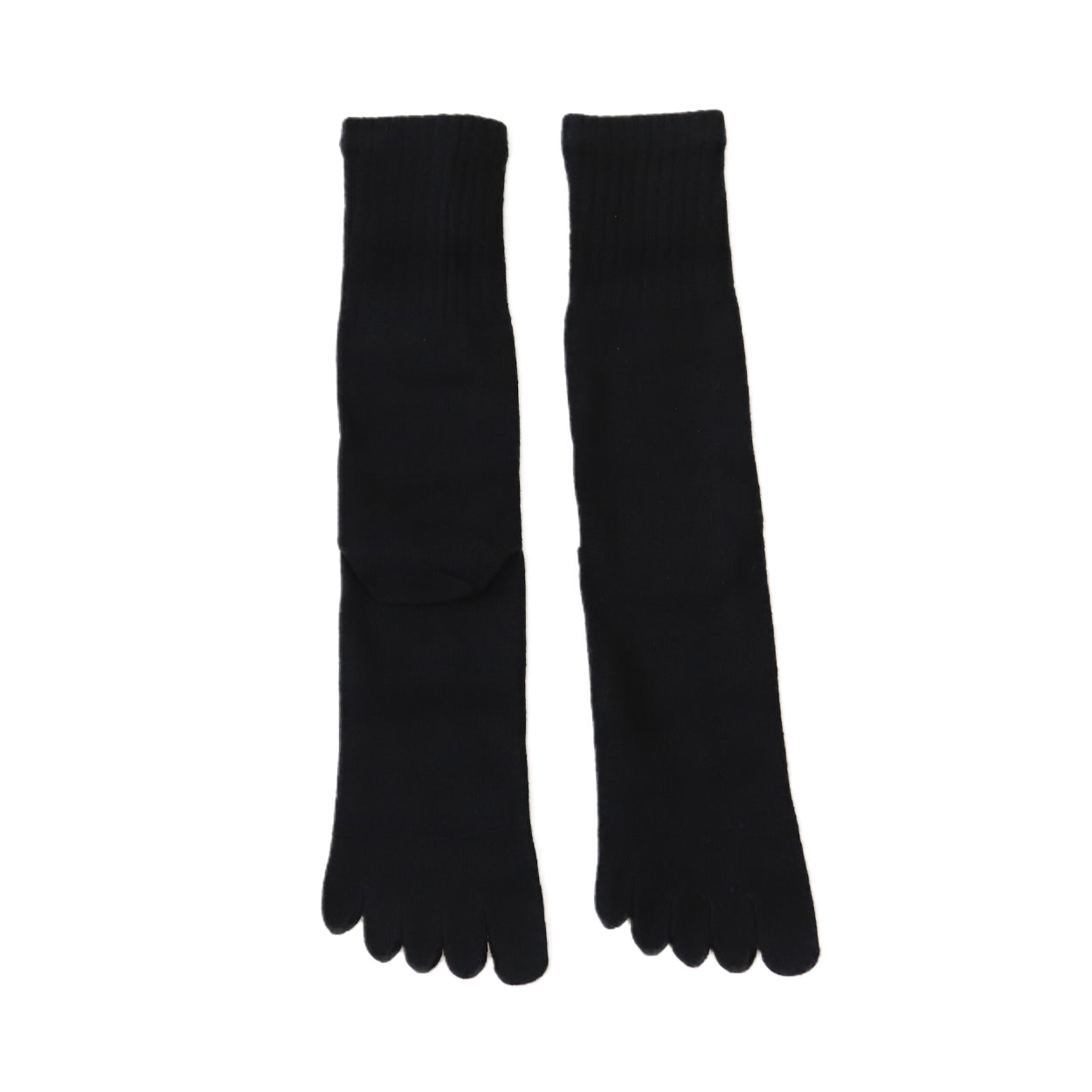 メンズ 5本指ソックス クルー丈 ビジネス 大きいサイズ 27-29cm (靴下 クルー丈 綿混 五本指 くつ下 くつした) (在庫限り)