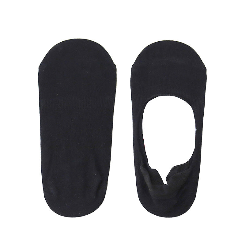 フットカバー ソックス スベリ止め 無地 ブラック ベージュ 23-25cm 靴ずれ防止 靴擦れ ショート丈 靴下 パンプス 滑り止め かかと レディース 綿 黒 肌色 (在庫限り)