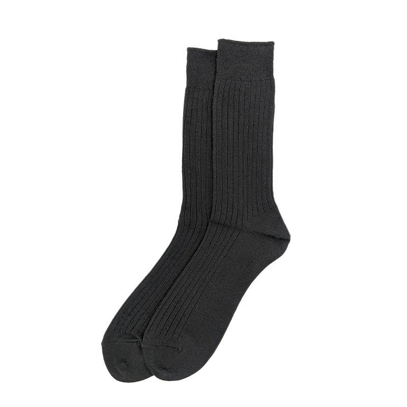 【 お得 】ビジネスソックス クルー ハイ メンズ 23-25cm~28-30cm 大きいサイズ メンズ 男性 紳士 ソックス くつ下 くつした カジュアル ハイソックス クルーソックス シンプル アウトレット プレゼント ギフト 父の日 (在庫限り)