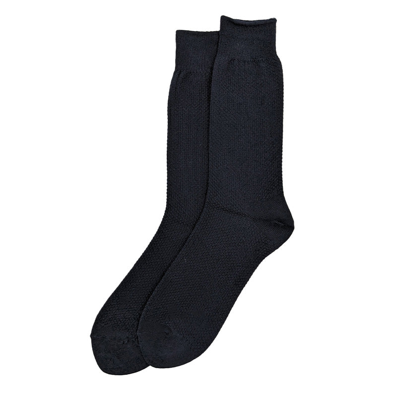 【 お得 】ビジネスソックス クルー ハイ メンズ 23-25cm~28-30cm 大きいサイズ メンズ 男性 紳士 ソックス くつ下 くつした カジュアル ハイソックス クルーソックス シンプル アウトレット プレゼント ギフト 父の日 (在庫限り)