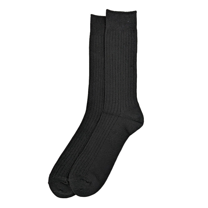 【 お得 】ビジネスソックス クルー ハイ メンズ 23-25cm~28-30cm 大きいサイズ メンズ 男性 紳士 ソックス くつ下 くつした カジュアル ハイソックス クルーソックス シンプル アウトレット プレゼント ギフト 父の日 (在庫限り)
