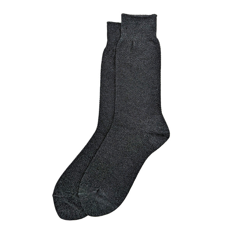 【 お得 】ビジネスソックス クルー ハイ メンズ 23-25cm~28-30cm 大きいサイズ メンズ 男性 紳士 ソックス くつ下 くつした カジュアル ハイソックス クルーソックス シンプル アウトレット プレゼント ギフト 父の日 (在庫限り)