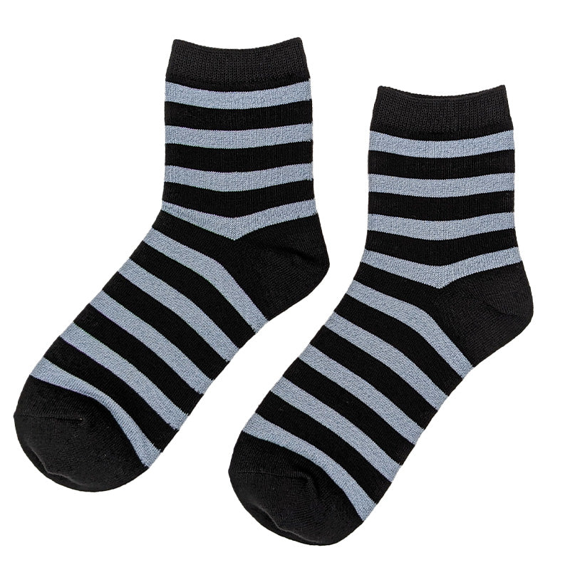 靴下 レディース ラメソックス ラメ入り クルーソックス 日本製 23-25cm 女子 クルー丈 くつ下 くつした 総ラメ 無地 コーデ カジュアル かわいい 無地 シンプル キラキラ (在庫限り)