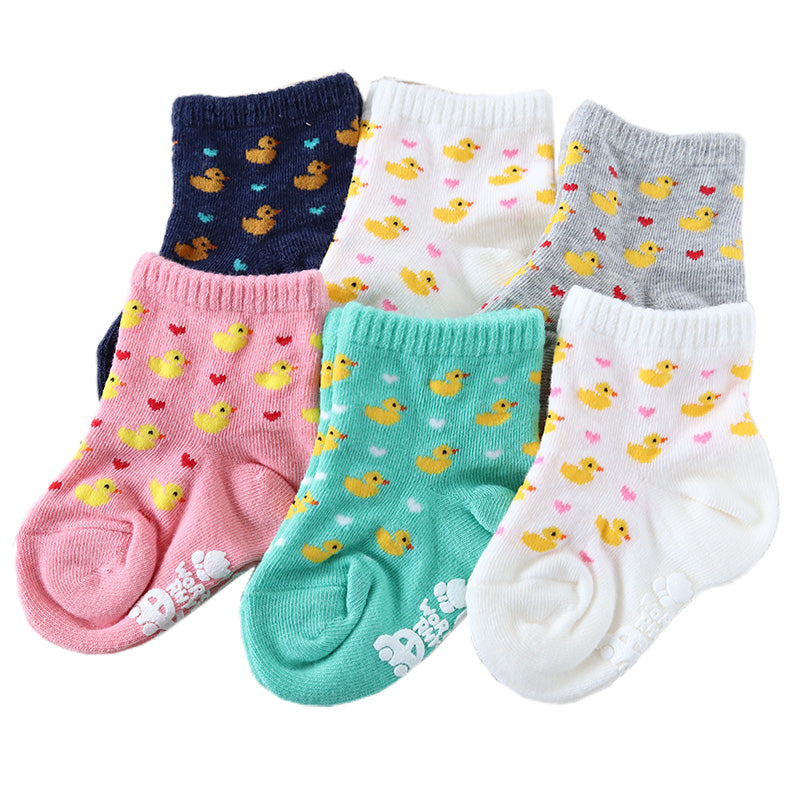 子供 靴下 ショート ソックス キッズ 男の子 女の子 6足 柄 10-15cm (男子 女子 猫 うさぎ 6足 短い 滑り止め 綿混 飛行機 リス 春 夏 こども靴下) (在庫限り)