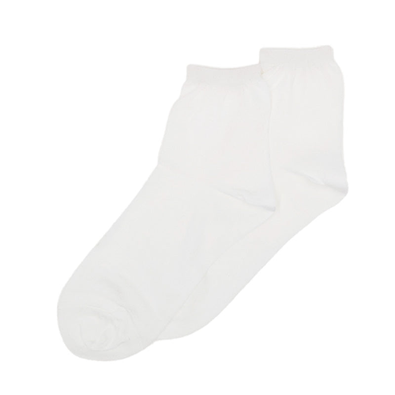 ショートソックス 綿100 日本製 レディース 23-24cm ショート 女性用 コットン 日本製 薄い 薄地 通気性 無地 シンプル 夏用 ブラック ピンク グレー ホワイト ベージュブラウン おやすみソックス (在庫限り)