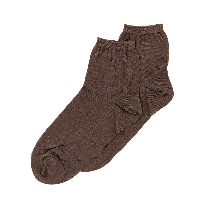 ショートソックス 綿100 日本製 レディース 23-24cm ショート 女性用 コットン 日本製 薄い 薄地 通気性 無地 シンプル 夏用 ブラック ピンク グレー ホワイト ベージュブラウン おやすみソックス (在庫限り)