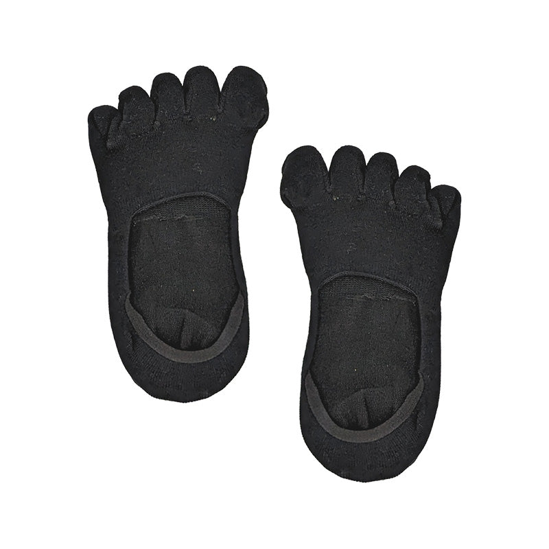 【 お得 】 5本指 フットカバー ずれ防止 レディース 23-25cm (ショート丈 靴下 靴擦れ パンプス 滑り止め くるぶし まとめ買い 23 24 25) (在庫限り)