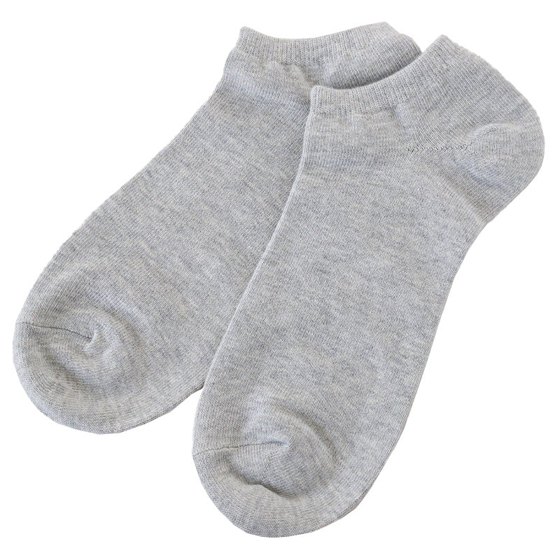 靴下 スニーカー ソックス メンズ 男性 白 グレー 黒 紺 くるぶし 27-29cm・29-31cm (綿混 男性 ビッグサイズ 大きい 速乾 吸水 抗菌 防臭) (在庫限り)