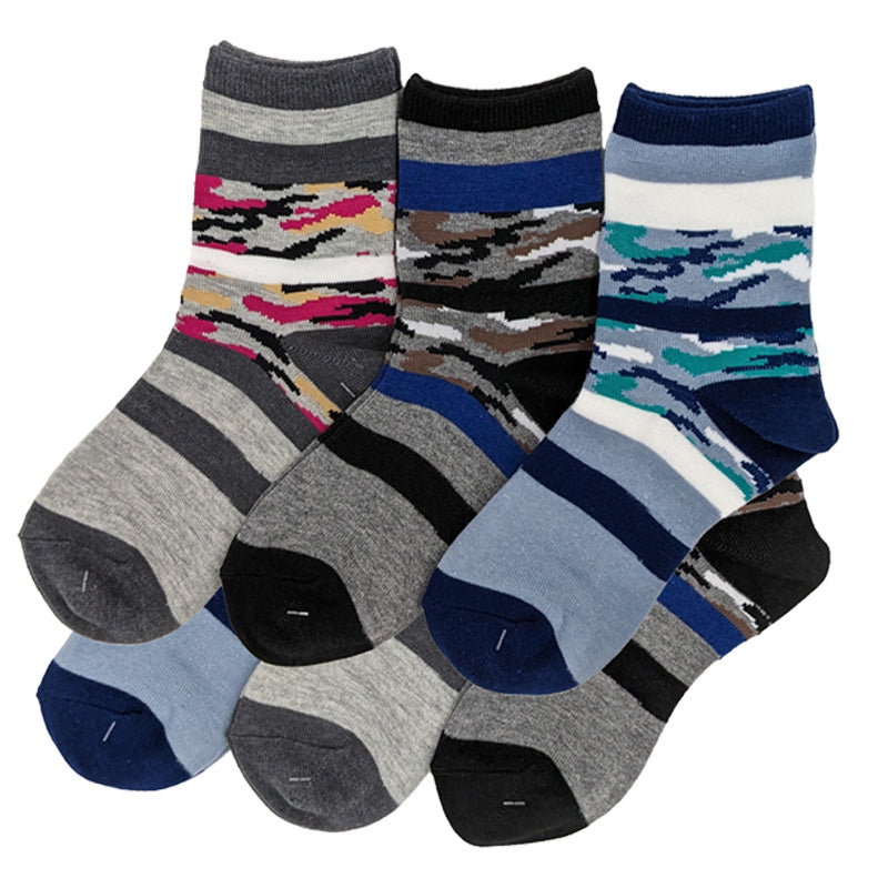 【 お得 】 キッズソックス 子供 柄ソックス 6足組 16-18cm・19-21cm・22-24cm ショートソックス ジュニア ボーイズ 男の子 男児 ショート丈 綿混 靴下 くつ下 くつした プリント