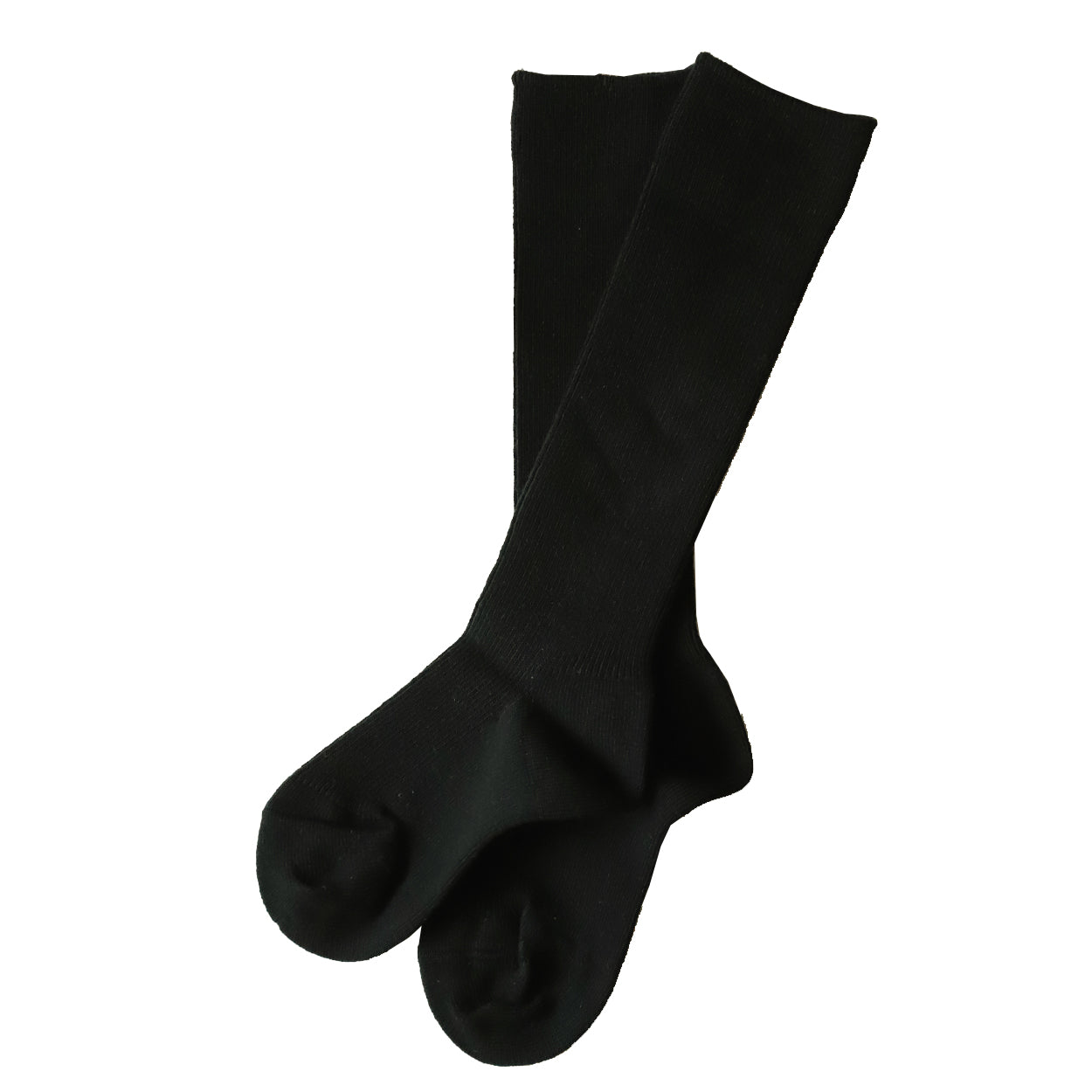 【 お得 】 ハイソックス キッズ用 無地 シンプル かかと・つま先補強 16-18cm~22-24cm (男の子 女の子 ジュニアソックス 綿混 くつ下 くつした) (在庫限り)