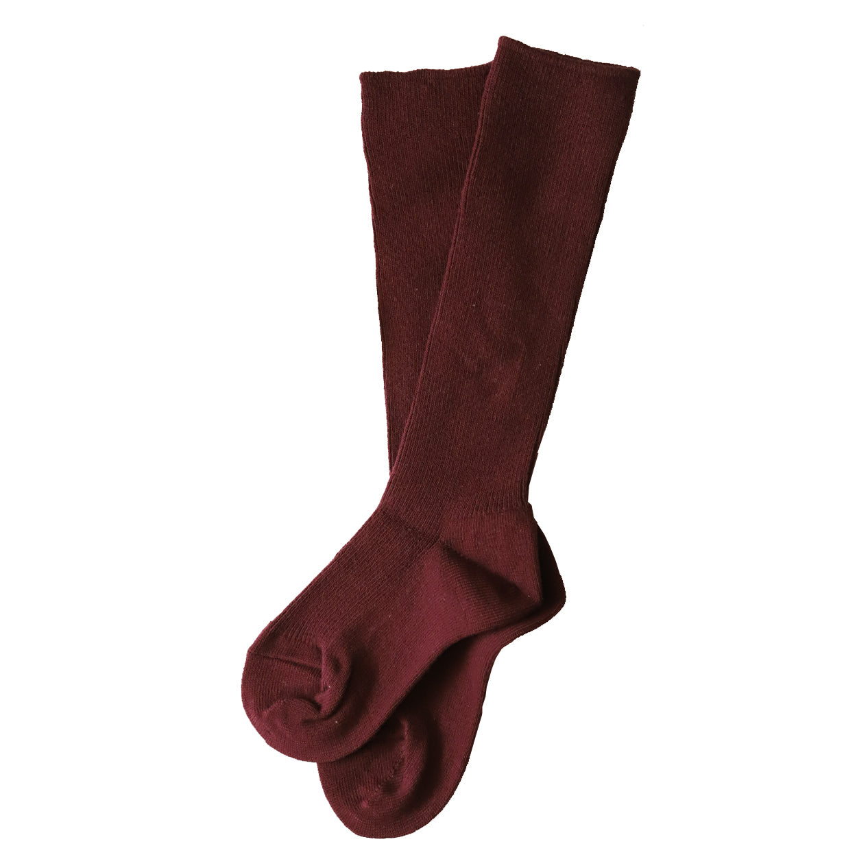 【 お得 】 ハイソックス キッズ用 無地 シンプル かかと・つま先補強 16-18cm~22-24cm (男の子 女の子 ジュニアソックス 綿混 くつ下 くつした) (在庫限り)
