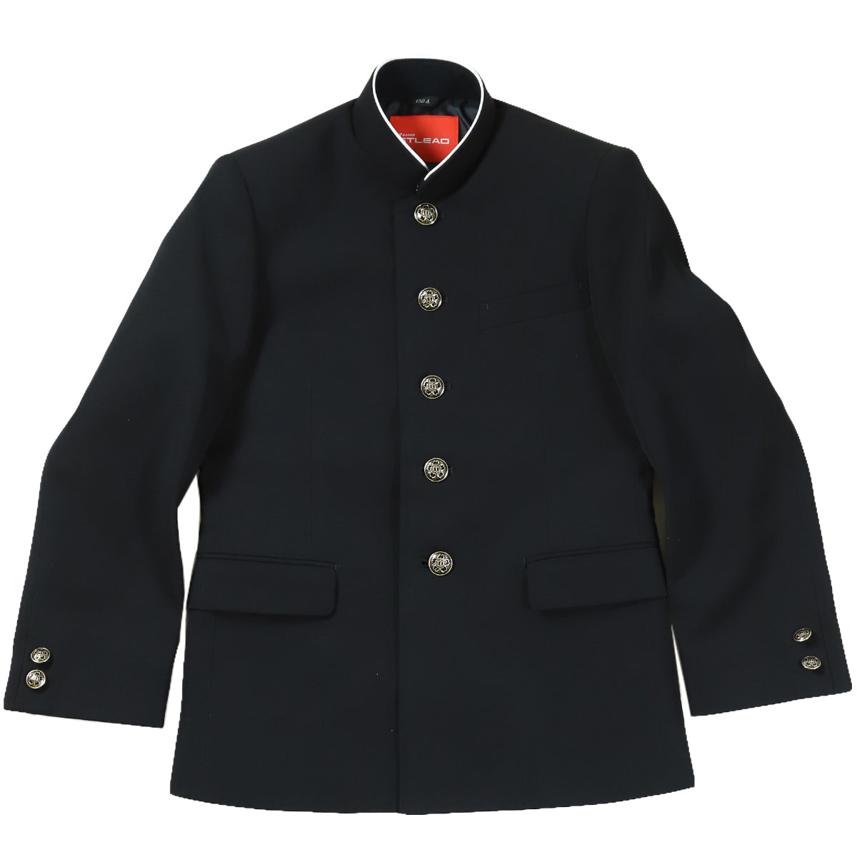 学生服 詰衿上衣 ソフトラウンドカラー ストリード 145cmA~175cmA ( 制服 学校 学生 中学生 高校生) (送料無料) (取寄せ)