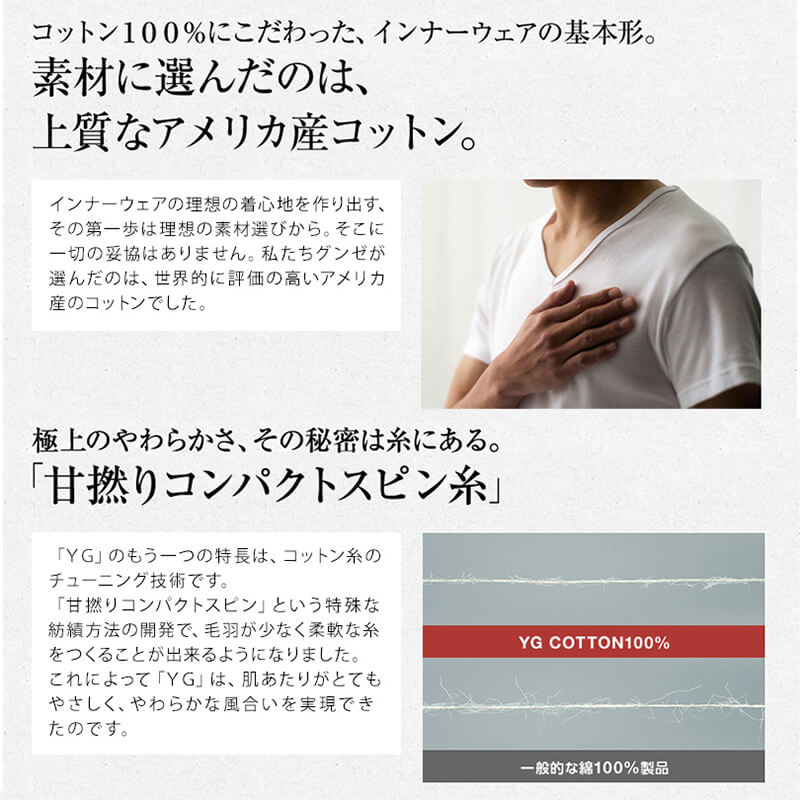 ステテコ メンズ グンゼ YG ニーレングス 綿100% ズボン下 下着 前あき M~LL (GUNZE 男性 紳士 肌着 すててこ インナー アンダーウェアー 耐久柔軟 抗菌防臭 コットン100 M L LL) (在庫限り)