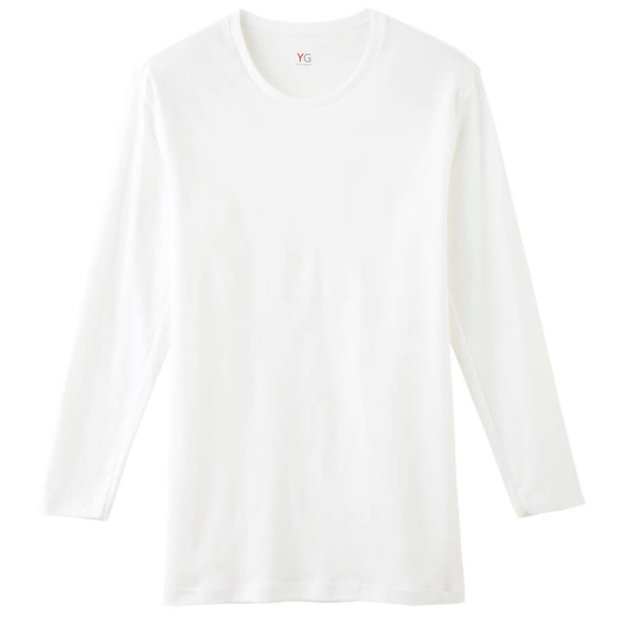 グンゼ インナー メンズ 長袖 綿100% tシャツ クルーネック YG ワイジー M~LL 下着 肌着 丸首 男性 紳士 インナーウェアー 無地 ロンT 抗菌 防臭 M L LL