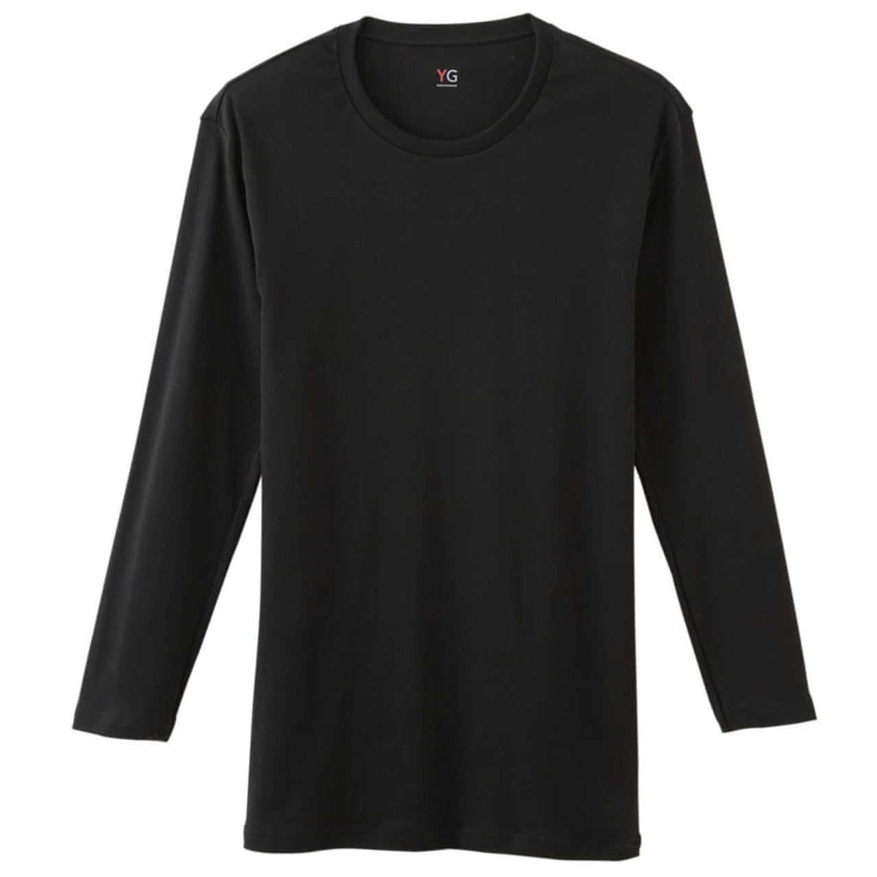 グンゼ インナー メンズ 長袖 綿100% tシャツ クルーネック YG ワイジー M~LL 下着 肌着 丸首 男性 紳士 インナーウェアー 無地 ロンT 抗菌 防臭 M L LL