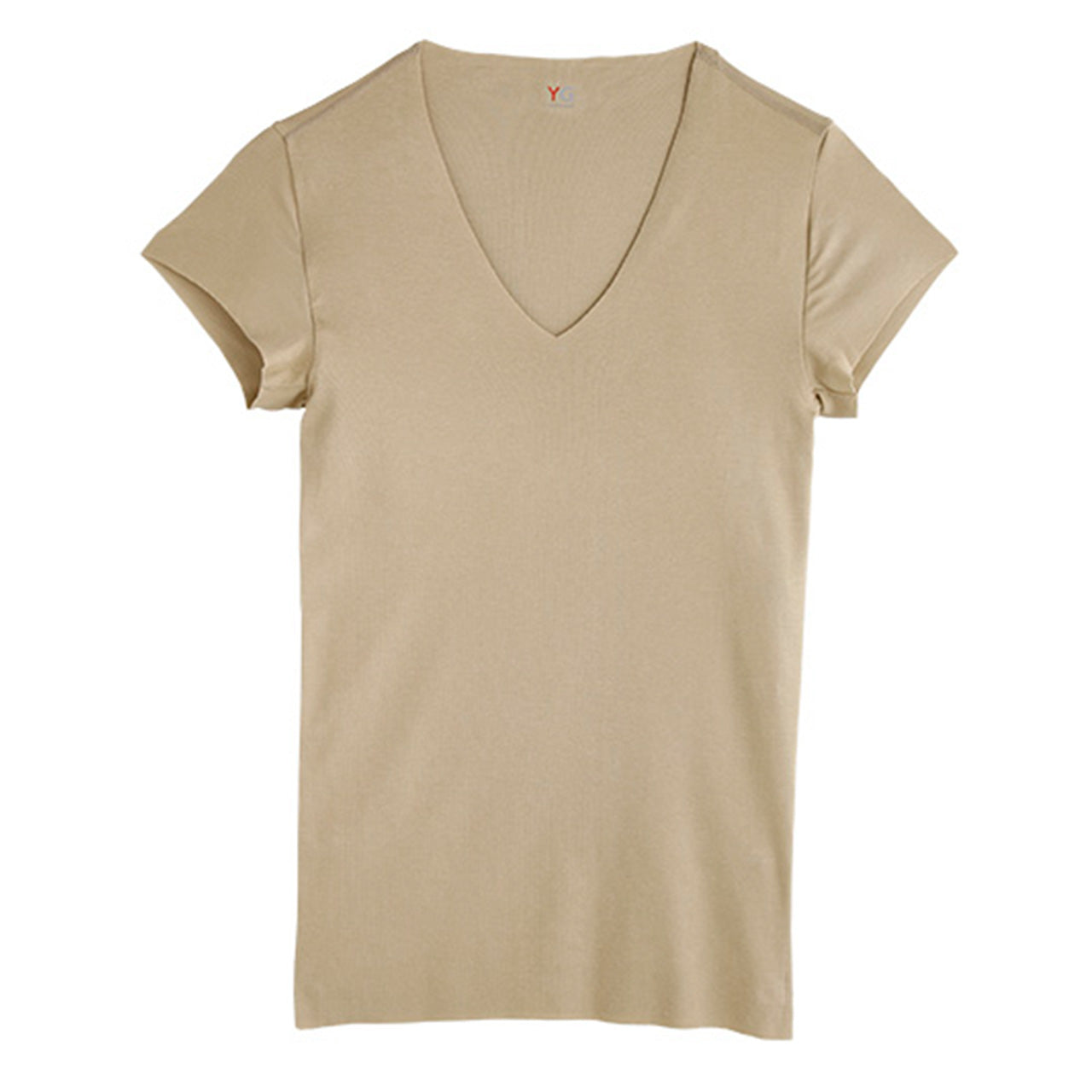 グンゼ YG tシャツ 脇汗パッド メンズ vネック 2分袖 M~LL (下着 脇汗 インナー 半袖 肌着 汗じみ防止 汗取りインナー カットオフ 短袖 吸汗速乾)