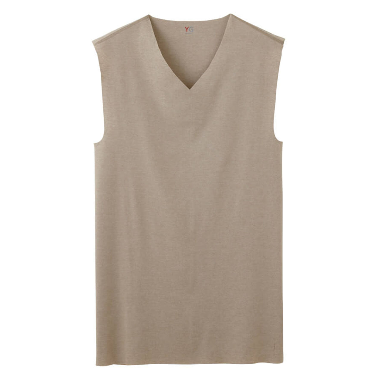 グンゼ YG スリーブレス Vネック メンズ 肌着 M~LL (下着 ランニング V首 シャツ 夏用 インナーシャツ ノースリーブ アンダーウェア カットオフ) (在庫限り)