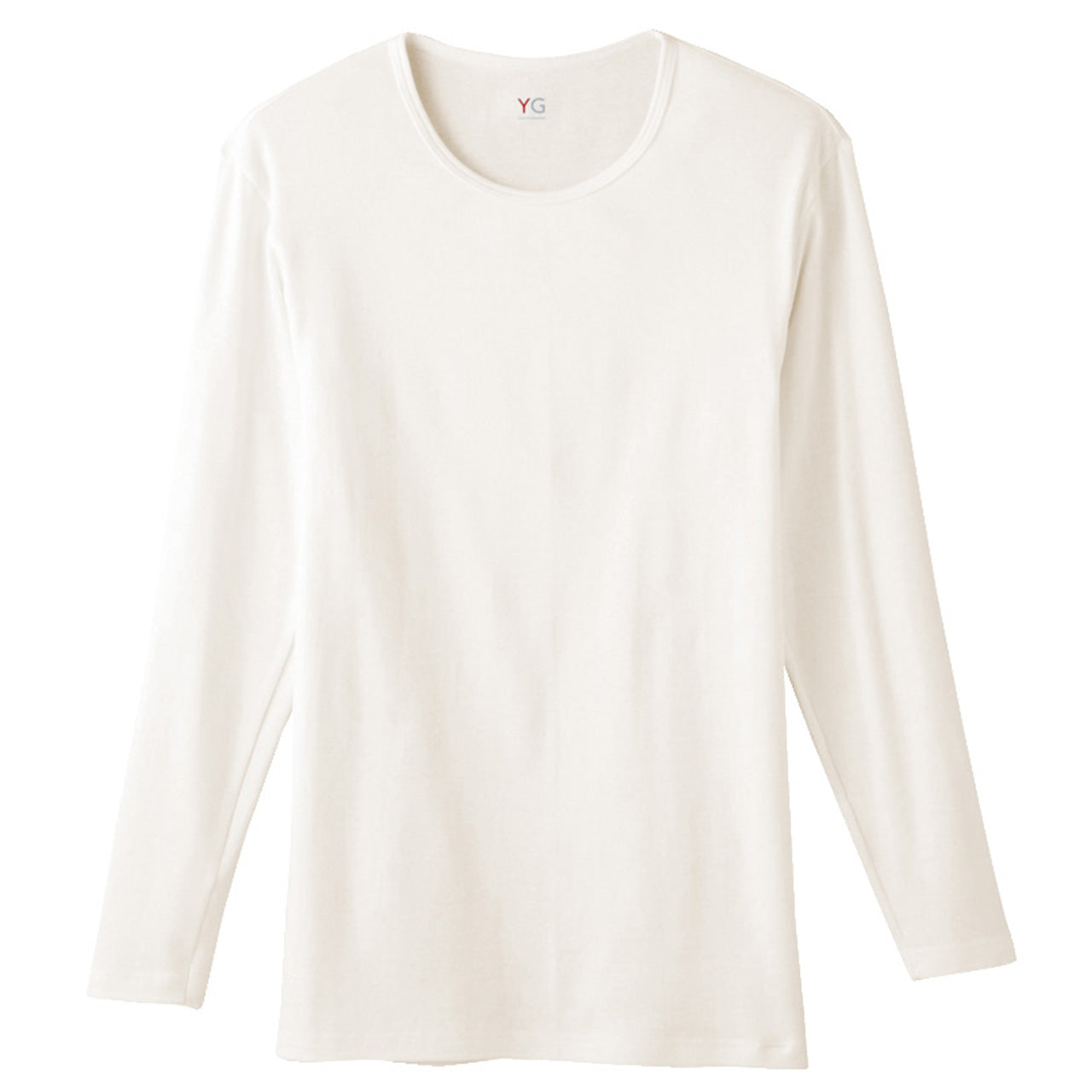 グンゼ YG インナーシャツ メンズ クルーネック 9分袖Tシャツ 長袖 ロンT カットソー 丸首 M~LL (GUNZE ワイジー インナー インナーウェアー アンダーウェアー 男性 紳士 肌着 防寒 M L LL) (在庫限り)