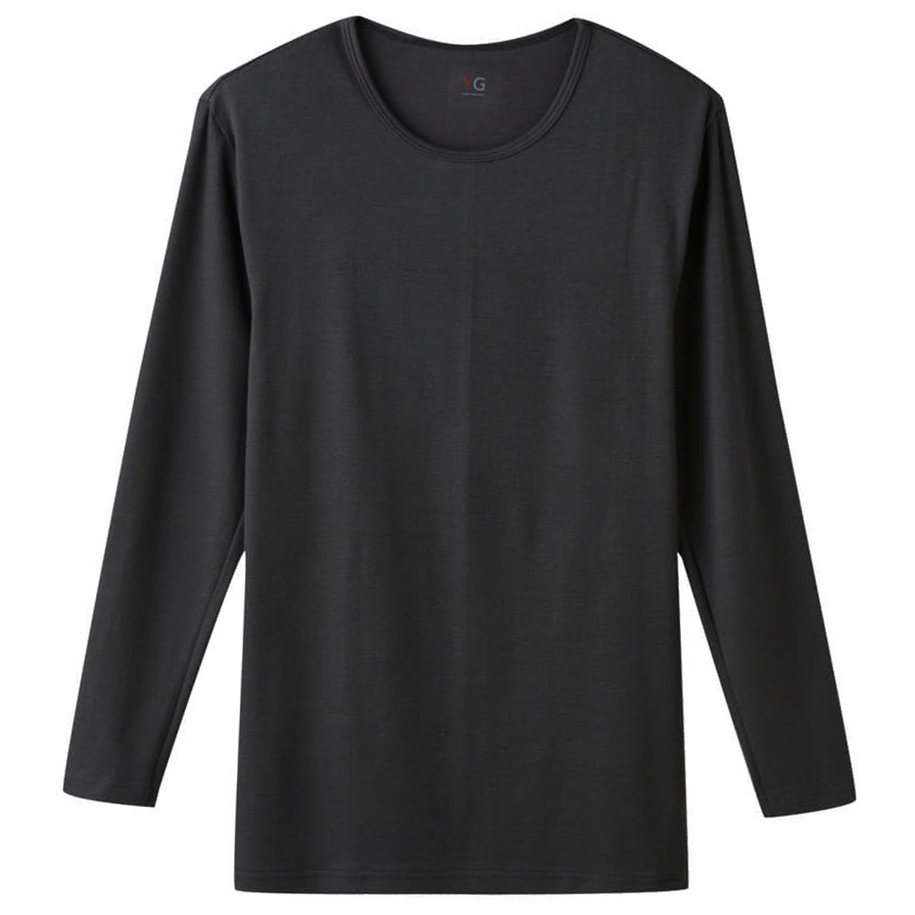 グンゼ YG インナーシャツ メンズ クルーネック 9分袖Tシャツ 長袖 ロンT カットソー 丸首 M~LL (GUNZE ワイジー インナー インナーウェアー アンダーウェアー 男性 紳士 肌着 防寒 M L LL) (在庫限り)
