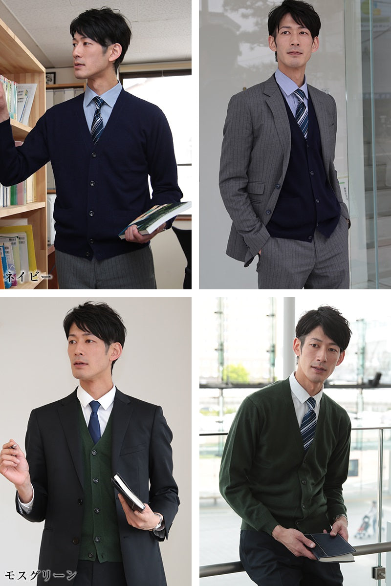 カシミヤ100% Vネック カーディガン メンズ M~5L (カシミヤ カシミア セーター 男 ニット vネック V首 カシミヤ100 カシミア100% 無地 防寒 大きいサイズ ギフト プレゼント arcadiarca) (送料無料) 【在庫限り】