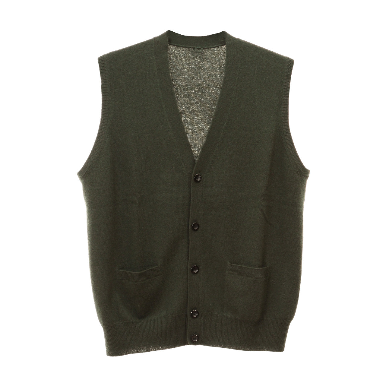 カシミヤ100% 前開きベスト メンズ M~5L (カシミヤ カシミア セーター 男 ニット ベスト カシミヤ100 カシミア100% 無地 防寒 大きいサイズ ギフト プレゼント arcadiarca) (送料無料) 【在庫限り】