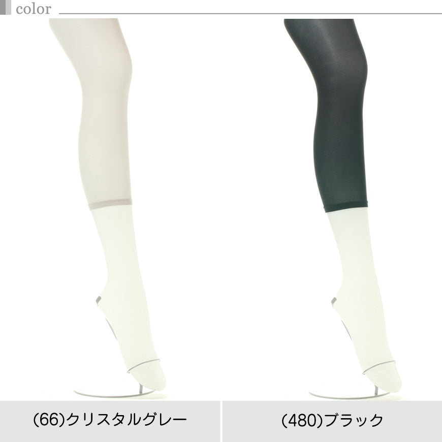 アツギ RELISH サマーレギンス7分丈 M-L~L-LL (ATSUGI レリッシュ 婦人 レディース スパッツ レギンス 涼しい ひんやり UVカット 夏 日本製 MADE IN JAPAN) 【在庫限り】