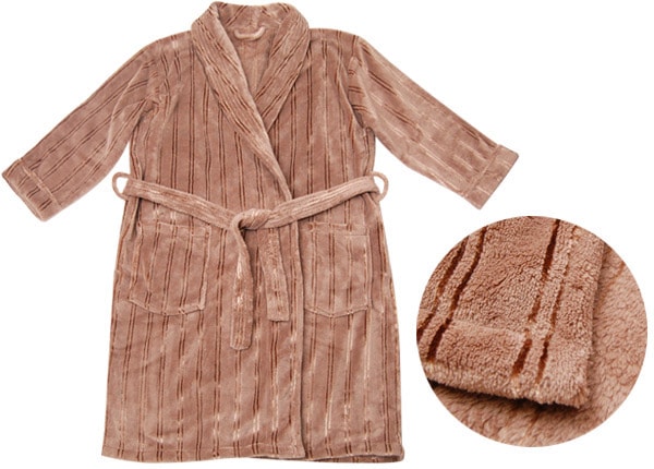 マイクロファイバー バスローブ M (ラップローブ タオルローブ) 【在庫限り】