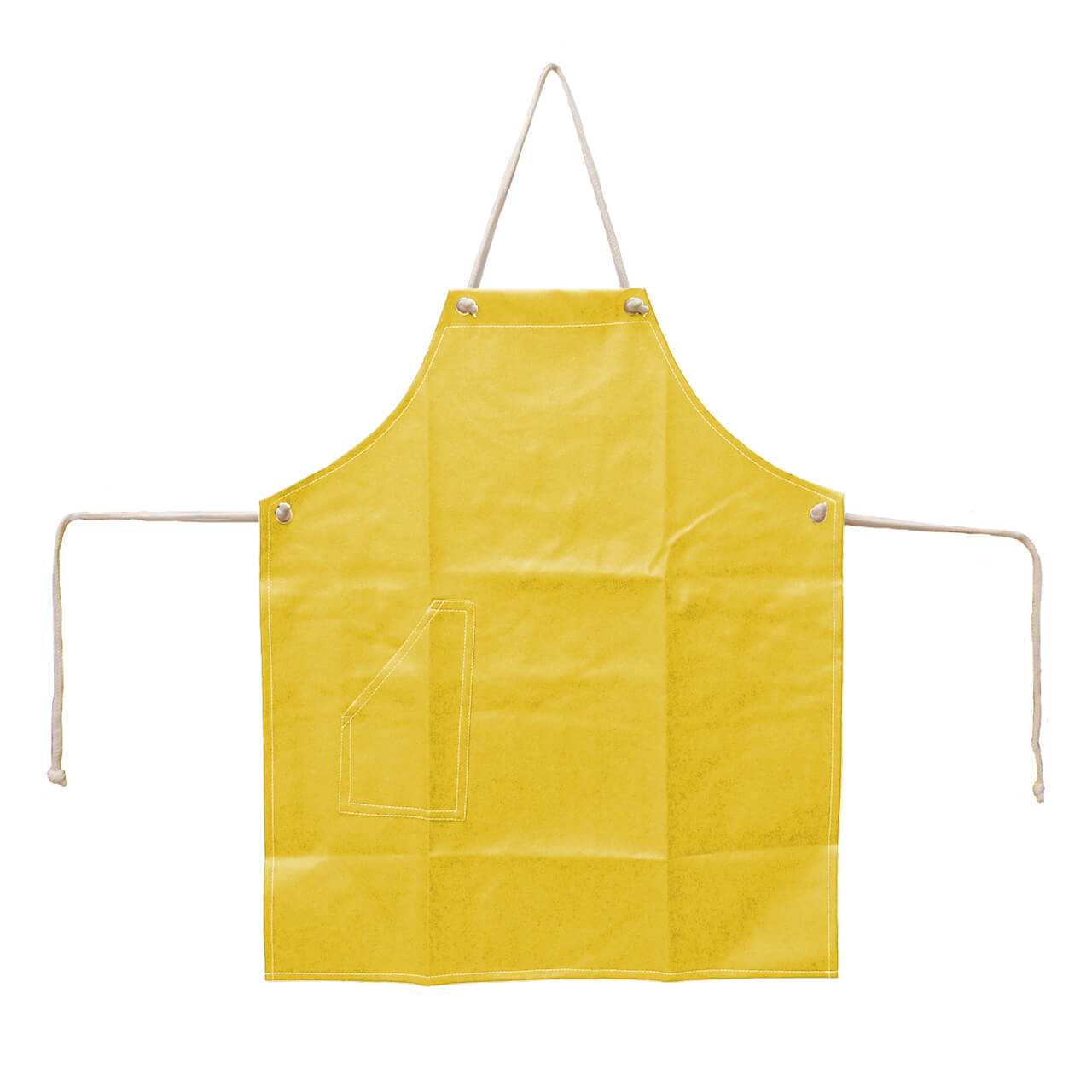 男女兼用 ポケット付 レザー風エプロン (フリーサイズ) (男女兼用 ポケット付きレザー風エプロン)  (キッチン) (在庫限り)