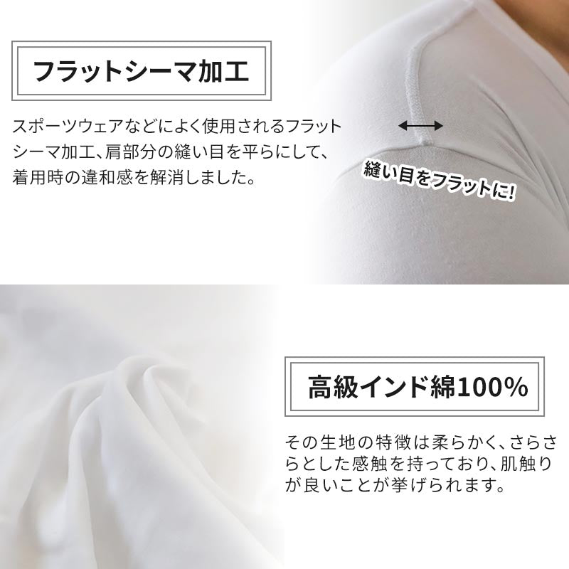 大きいサイズ 長袖 U首 クルーネック メンズ 綿100 3L～5L (吸湿発熱 コットン ビッグ ロング 大寸 白t 大きめ でかい ぽっちゃり 肥満 マッチョ 筋肉 体型カバー 3L 4L 5L)