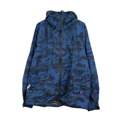 メンズ 防寒ジャケット ストレッチシールドシリーズ M～LL (防寒 防水 雨合羽 カッパ 紳士 男性 迷彩 無地 フード付き 作業着 雨具 蒸れない) (取寄せ)