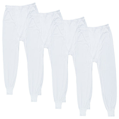 ズボン下 綿100% 大きいサイズ 4枚組 3L 4L 5L 6L メンズ 肌着 下着 ステテコ インナー コットン ビッグサイズ アンダーパンツ 前開き 下着 男性 白 無地 3l 4l 5l 6l