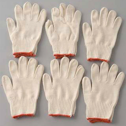 婦人用特紡軍手 6双セット フリーサイズ (婦人用 特紡軍手 6双入り) (ワーキング) (取寄せ)