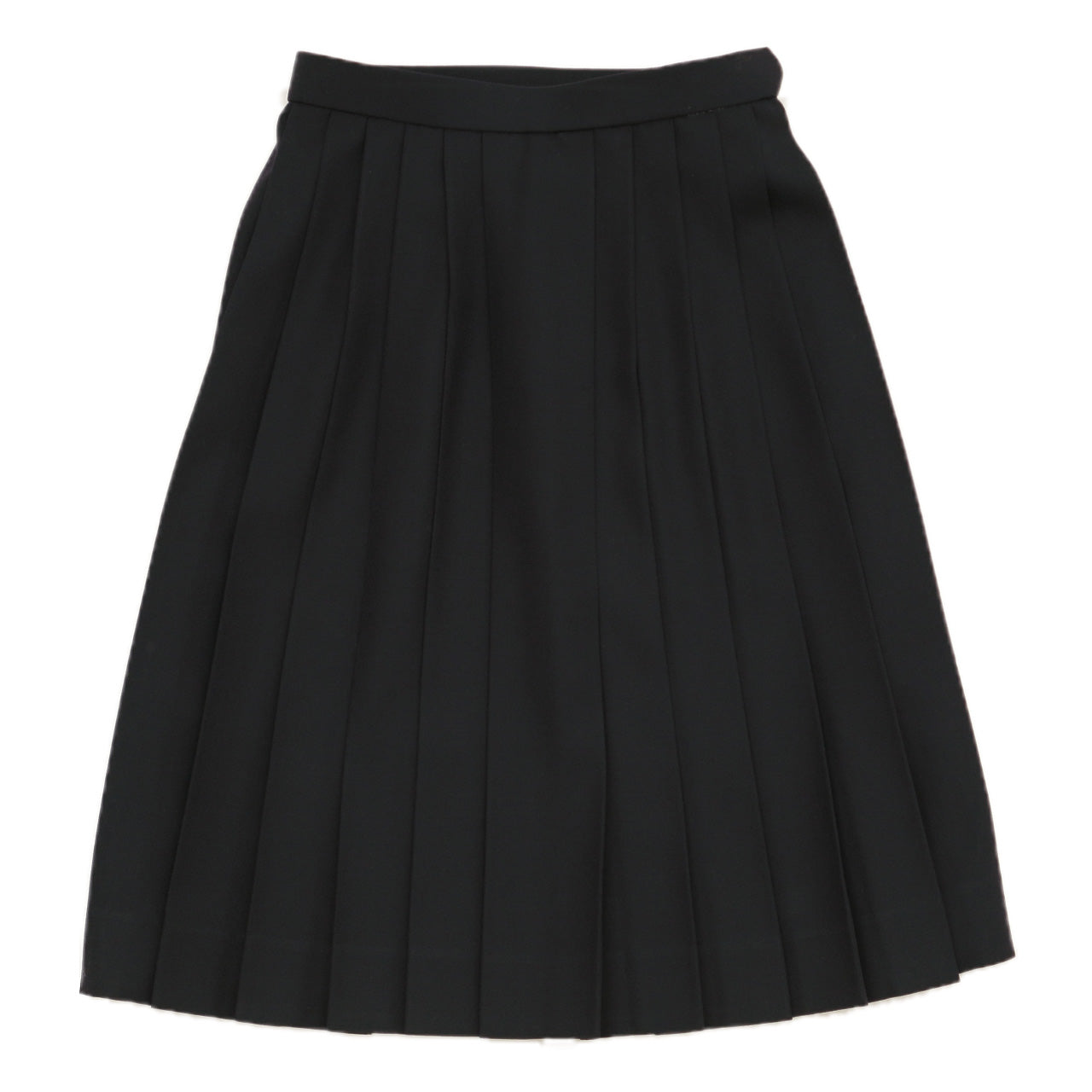 セーラー服 スカート 日本製 W60～69cm×丈56～68cm 箱ひだ 中学生 高校生 中高生 学校 ネイビー  スクール 女子高生 大きい 小さい 春 冬 Tiara 1402 大きい 小さい ボックスプリーツ (送料無料) (取寄せ)