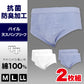 天スパンブリーフ パイル 2枚組 抗菌防臭加工  (M～LL)(綿100% メンズ 男性 紳士 下着 肌着 インナー オールシーズン ベーシック)三和 (在庫限り)
