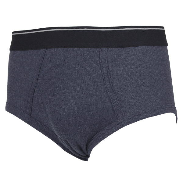 抗菌防臭加工 リブ天ゴムブリーフ 2枚組×5セット M～LL (メンズ 下着 パンツ) (在庫限り)