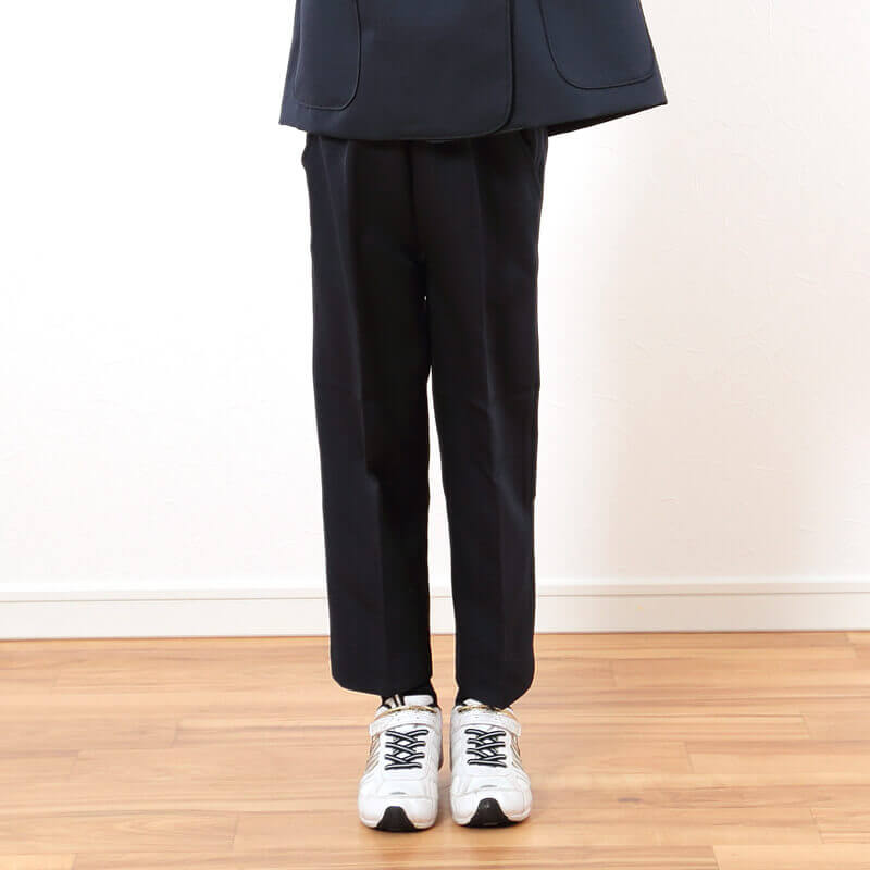 小学生 制服 ズボン 紺 総ゴム 小学校 長ズボン 男子 学生服 洗える 撥