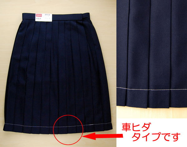 トンボ学生服 女子 サージ織り 24本車ヒダ セーラー服用スカート ウエスト57cm～75cm (トンボ TOMBOW 丸洗いOK) (送料 –  すててこねっと本店