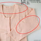 介護 肌着 女性 前開き 冬用 マジックテープ 8分袖 シャツ S～LL キルト 長袖 下着 暖かい 吸湿発熱 保温 レディース 婦人 前あき (在庫限り)
